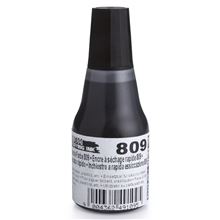 Razítková barva Colop 809 - rychleschnoucí, 25 ml, černá