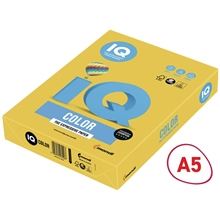 Barevný papír IQ Color A5 - SY40, zlatožlutý, 120g/m2, 250 listů