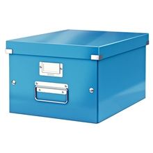 Krabice Click & Store Leitz WOW - A4, modrá