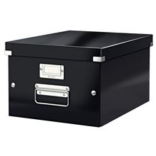 Krabice Click & Store Leitz WOW - A4, černá