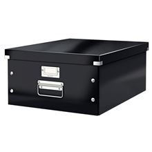 Krabice Click & Store Leitz WOW - A3, černá