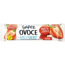 Ovocná tyčinka Emco Super ovoce - jahoda, 30 g