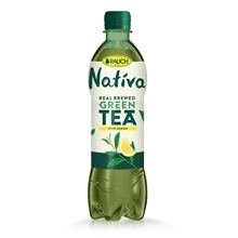 Ledový čaj Nativa - zelený s citronem, 12x 0,5 l