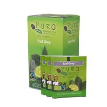 Černý čaj Puro - Earl Grey, Fairtrade, Bio, 25x 1,5 g