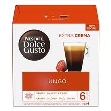 Kapsle Nescafé Dolce Gusto - Caffé Lungo, 16 ks