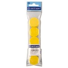 Magnety Centropen - žluté, sada 10 ks