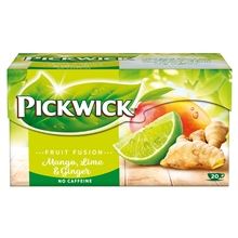 Ovocný čaj Pickwick - mango, limeta a zázvor, 20x 1,75 g