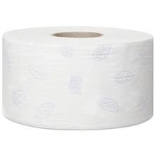 Toaletní papír jumbo Tork - T2, 3vrstvý, bílý, 187 mm, 12 rolí