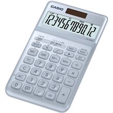 Stolní kalkulačka Casio JW 200 SC BU - 12místný displej, světle modrá