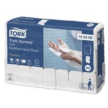 Skládané papírové ručníky Tork Xpress - H2, 2vrstvé, bílé, 21 x 110 ks