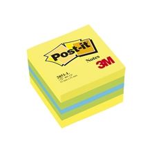Samolepící bloček Post-it - 51 x 51 mm, lemon, 400 lístků