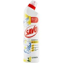 Čisticí WC gel Savo - citrón, 700 ml