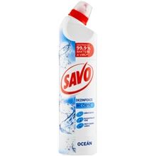 Čisticí WC gel Savo - oceán, 700 ml