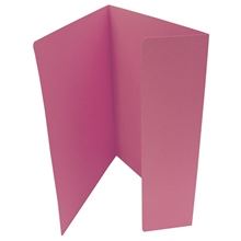 Papírové desky s jednou chlopní HIT Office - A4, růžové , 20 ks