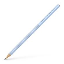 Grafitová tužka Faber-Castell Grip - bez pryže, B, nebesky modrá