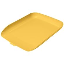 Zásuvka Leitz Cosy  - plastová, teplá žlutá