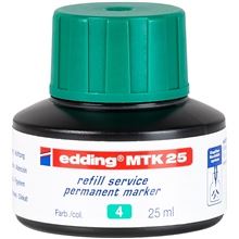 Náhradní permanentní inkoust Edding MTK 25 - zelený