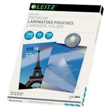 Laminovací fólie Leitz - A4, 2x 100 mikronů, čiré, 100 ks