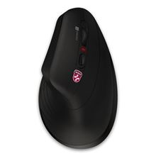 Ergonomická vertikální myš CONNECT IT FOR HEALTH Verti TriMode BLACK - bezdrátová, černá