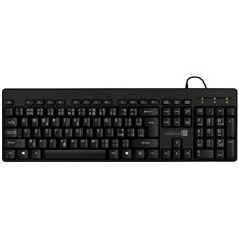 Drátová klávesnice CONNECT IT OfficeEasy BLACK - kancelářská, USB, CZ + SK, černá