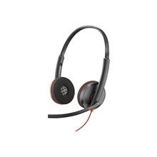 Náhlavní souprava Poly BW 3220 - kabelová, USB-C, černá, balení bulk (bez krabičky)