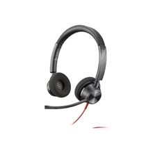 Náhlavní souprava Poly BW 3320 Stereo - kabelová, USB-C, certifikována pro Teams, černá