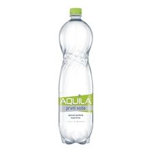 Pramenitá voda  Aquila aqualinea - jemně perlivá, 6x 1,5 l