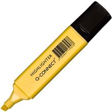 Zvýrazňovač Q-Connect - pastelově žlutý