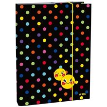 Box na sešity A5 - s gumou, Smiley