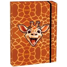 Box na sešity A4 - s klopou, Giraffe