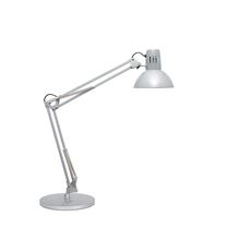 Stolní lampa MAULstudy - stříbrná