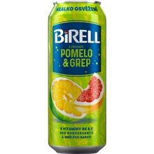 Nealkoholické pivo Birell - pomelo a grep, 24x 0,5 l, plech