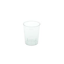 Jednorázové pohárky - plastové, čiré, 40 ml, 50 ks