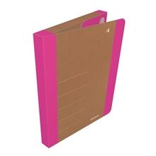 Box na spisy Donau Life - A4, 3 cm, růžový