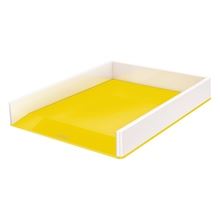 Zásuvka Leitz WOW - bílá/žlutá