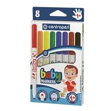 Fixy Centropen 8660 - pro děti od 1 roku, sada 8 barev