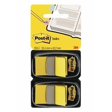 Samolepicí záložky Post-it dvojbalení, žluté, 2 ks