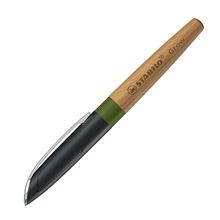 Kuličkové pero STABILO Grow - klimaticky neutrální, mechově zelené/dub