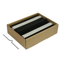 Háčky pro nástěnné kalendáře - předtvarované, 70 mm, černé, 1 000 ks