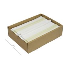 Háčky pro nástěnné kalendáře - předtvarované, 100 mm, bílé, 1 000 ks