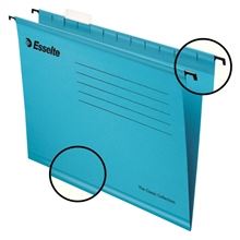 Závěsné desky Esselte Classic -modré, 25 ks