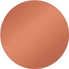 Hliníkové kolečko pro potisk - 38 mm, bronz,50 ks