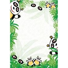 Diplom A4 - motiv panda, 170 g/m2, 25 ks