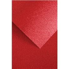 Kreativní papír A4 Glitter - 210 g/m2, červený, 5 ks