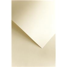 Ozdobný papír A4 Canvas - 120 g/m2, krémový, 50 listů