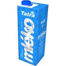 Mléko trvanlivé Tatra - polotučné 1,5%, s uzávěrem, 1 l
