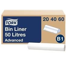 Pytle na odpadky Tork-B1, 50 l,1 role, 25 ks