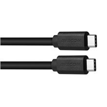 Datový a nabíjecí kabel AVACOM USB Type-C - USB Type-C, 100cm, černý