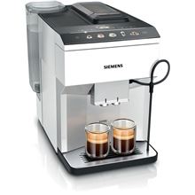 Automatický kávovar Siemens TP515R02 EQ500 - 15 bar, displej CoffeSelect, stříbrně bílý