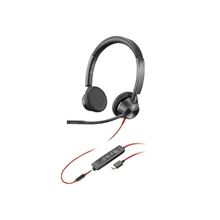 Náhlavní souprava Poly BW 3325 - kabelová, USB-C, 3,5 mm jack, černá